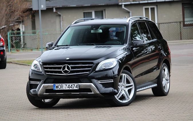 Mercedes-Benz ML cena 89900 przebieg: 207000, rok produkcji 2014 z Golub-Dobrzyń małe 232